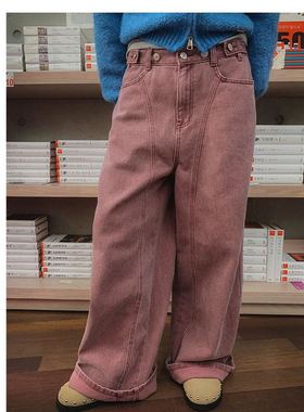 六1125韩国正品han-aun-n-i-190370 裤子区浪漫直邮高端甜美百搭