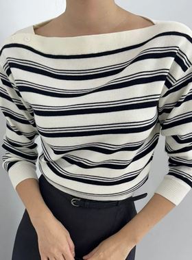 六1125韩国正品b-as-ico18262 针织衫区知性人气风格春季清新通勤