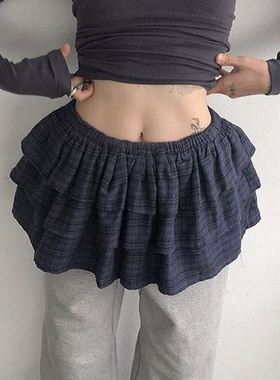 六1125韩国正品the-epel-17672 半身裙区冬款瑞丽新款浪漫直邮