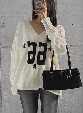 六1125韩国正品61619 针织衫区端庄纯色时装正品舒适冬款高档新款