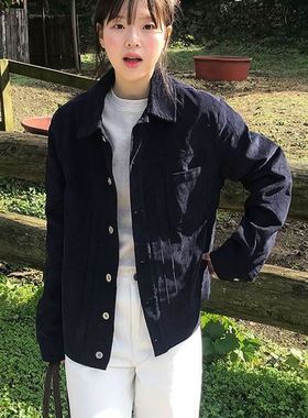 六1125韩国正品10950 外套区冬季复古正品修身休闲欧美直邮大气