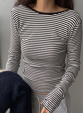 六1125韩国正品12488 T恤区经典通勤流行纯色英伦正品独特冬款