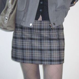 六1125韩国正品hippiedippy-6037 半身裙区潮流甜美学院春冬简约