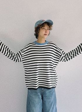 六1125韩国正品ippn-girl-44445 针织衫区休闲炸街直邮知性人气