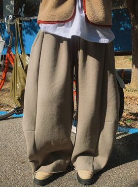 六1125韩国正品han-aun-n-i-190528 裤子区正品个性休闲街舞直邮