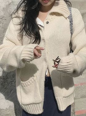 六1125韩国正品c78c4c2d4efc 针织衫区清新通勤端庄纯色时装正品