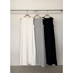 八0214韩国东大门连衣裙区4566140百搭纯色气质正品 街舞 简洁冬款