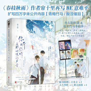 你听你听是那时候的声音 完结+番外 帘十里著都市言情小说实体书青春 青梅竹马意难平be小说催泪虐文 青春文学校园言情小说书籍