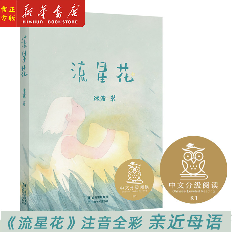 流星花 注音全彩 中文分级阅读k1 6-7岁适读 中国传统故事 儿童文学