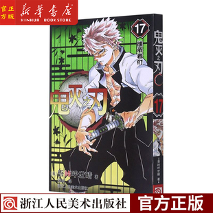鬼灭之刃.17,继承者们 日番studio日本漫画家吾峠呼世晴超人气日系畅销青少年课动漫小说漫画书籍 浙江人民美术出版社