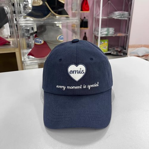 韩国emis明星同款爱心字母棒球帽
