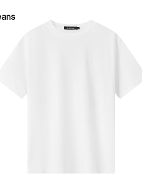 gxg.jeans男装2024年夏季新款圆领短袖T恤J24D442079