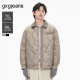 轻薄菱格设计羽绒服休闲外套秋冬热销 式 gxgjeans男装 衬衫
