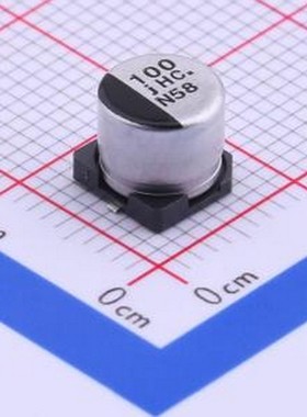 EEEHC0J101P 贴片型铝电解电容 100uF ±20% 6.3V SMD,D6.3xL5.8m