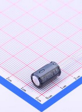 PKCD12G6R8MF 直插铝电解电容 6.8uF ±20% 400V 插件,D8xL12mm
