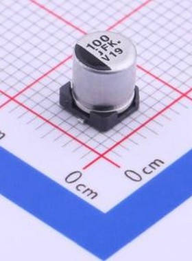 EEEFK0J101UR 贴片型铝电解电容 100uF ±20% 6.3V SMD
