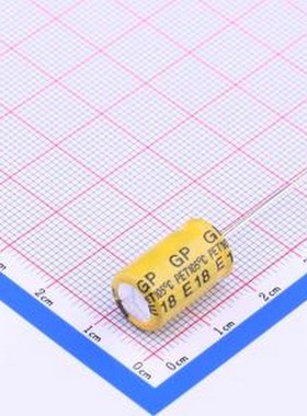 OGPE21E102MF 直插铝电解电容 1000uF ±20% 25V 插件,D10xL16mm