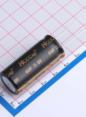 3V60F 超级电容器 3V60F 插件,18x40mm