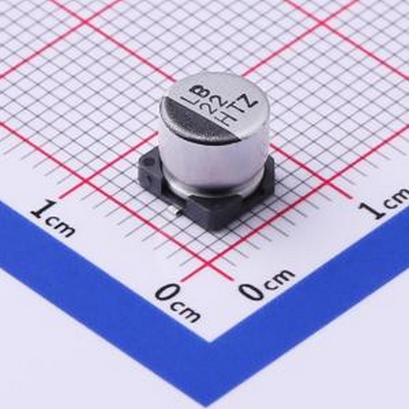 50TZV22M6.3x6.1 贴片型铝电解电容 22uF ±20% 50V SMD,D6.3xL6.