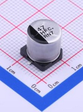 EEEFC1H470P 贴片型铝电解电容 47uF ±20% 50V SMD,D10xL10.2mm
