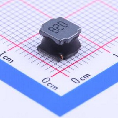 FNR6045S820MT 功率电感 82uH ±20% 1.1A SMD,6x6mm