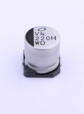UWD1H221MCL1GS 贴片型铝电解电容 220uF ±20% 50V SMD,D10xL10m
