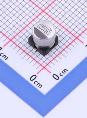 RV2-25V100MU-RR2 贴片型铝电解电容 10uF 25V SMD,D5xL5.3mm