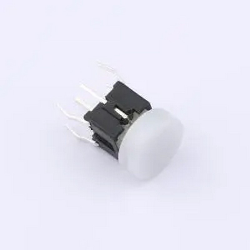 TSL06121-083B830BF-1C01-002E 6*6*8.3绿灯带帽轻触开关 插件,6x