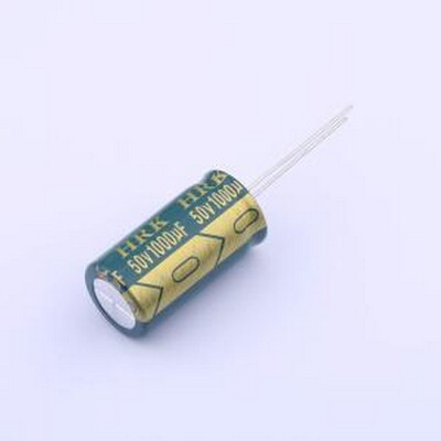 50V1000uF CD288 直插铝电解电容 1000uF ±20% 50V 插件,D13xL26
