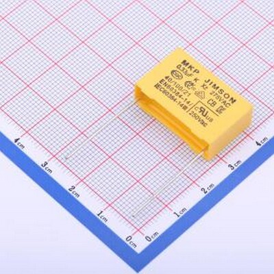 MKP334K275A12 安规电容 330nF ±10% 275V 等级:X2 插件,P=22.5m
