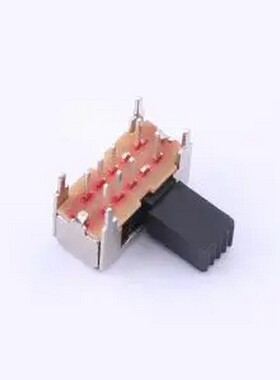 SK-23D29-G080 柄长8mm 卧插三档 滑动开关 弯插,14x8.5mm 滑动开