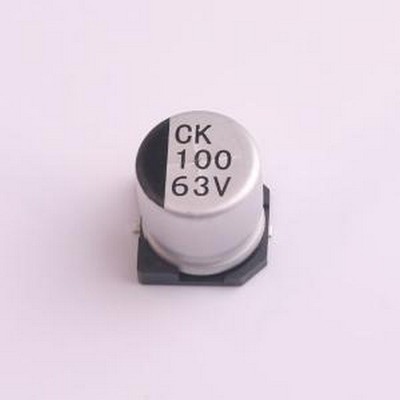 CK1J101M-CRG10 贴片型铝电解电容 100uF/63V SMD,D10xL10.5mm