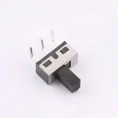 SS12D06-WG8 柄长8mm 卧插双档 滑动开关 插件 滑动开关