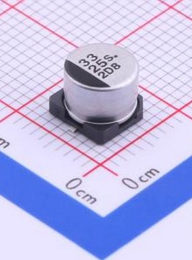 EEE1EA330AP 贴片型铝电解电容 33uF ±20% 25V SMD,D6.3xL5.4mm