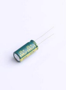 CV681MEA20BP 直插铝电解电容 680uF 25V 插件,D10xL20mm