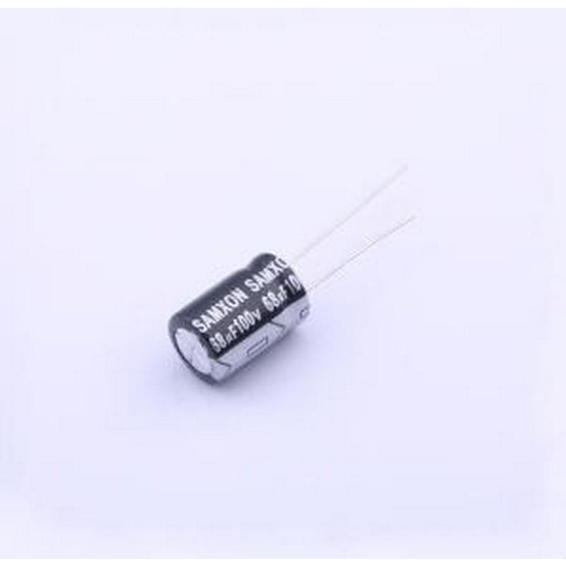 EGT686M2AG16RRSHP-R 直插铝电解电容 68uF ±20% 100V 插件,D10x