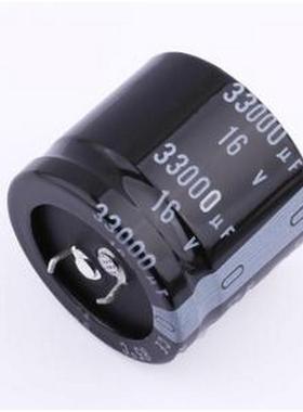 LLS1C333MELC 牛角型电解电容 33000uF ±20% 16V 插件,D35xL30mm