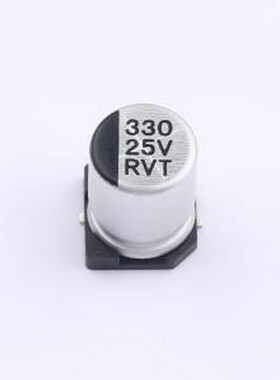 RVT1E331M0810 贴片型铝电解电容 330uF ±20% 25V SMD,D8xL10.2m