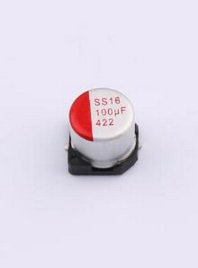 JBLM2101M016C058RTM 固态电容 100UF 16V SMD,D6.3xL5.8mm
