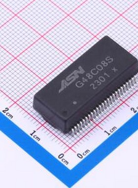 G48C08S 网口变压器 G48C08S SMD-48P,27.8x12.2mm