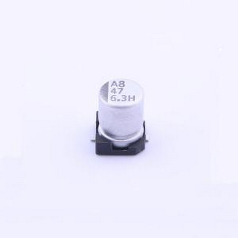 VZH470M0JTR-0405 贴片型铝电解电容 47uF ±20% 6.3V SMD,D4xL5.