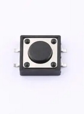 UK-B0262G43-SP25Y 12*12*4.3mm 立贴 轻触开关 SMD-4P,12x12mm