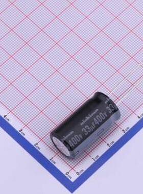 UVR2G330MHD 直插铝电解电容 33uF ±20% 插件,D16xL31.5mm