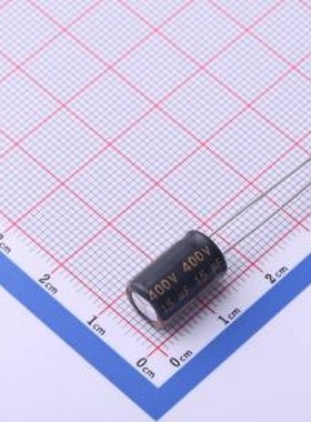 15UF400V87EC0267 直插铝电解电容 15uF ±20% 400V 插件,D8xL13.