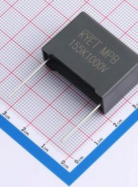 MPB155K3A2701 聚丙烯膜电容(CBB) MPB 155K1000V 1.5uF ±10% 盒
