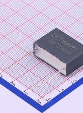 MMKP333J3F2201 聚丙烯膜电容(CBB) 33nF ±5% 2kV 插件,P=22.5mm