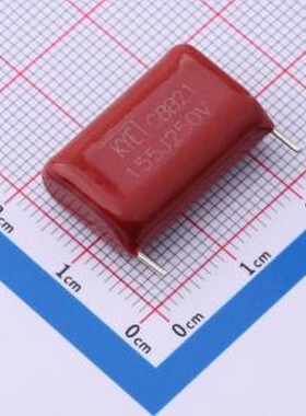 KP155J2E2002 聚丙烯膜电容(CBB) 1.5uF ±5% 250V 插件,P=20mm