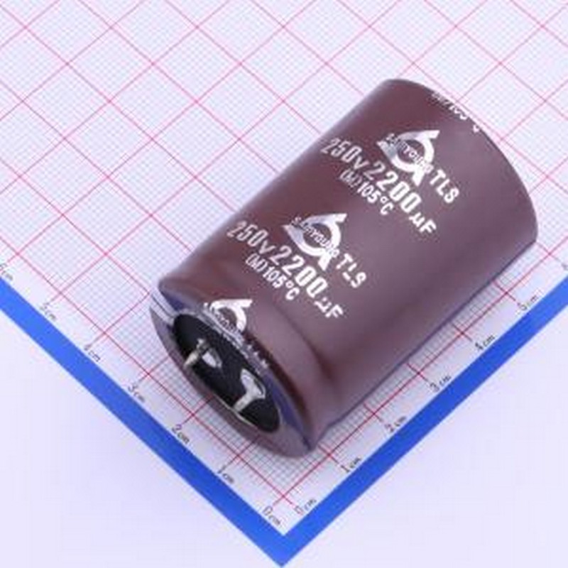 TLS250V2200M35*50 V 牛角型电解电容 2200uF ±20% 250V 插件,D3