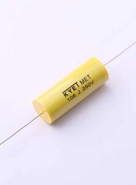 MET106J2E1845 薄膜电容 10uF ±5% 250V 插件,D18.5xL45mm