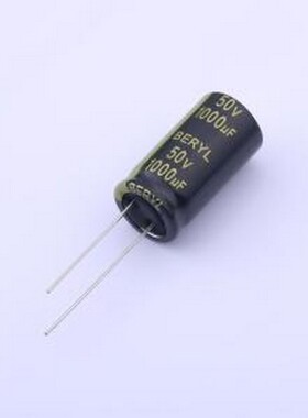 RF050M102LO13*25TA-1A1E 直插铝电解电容 1000uF 50V 插件,D13xL